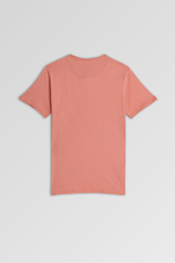 Cotton T-shirt Coral - Image 3