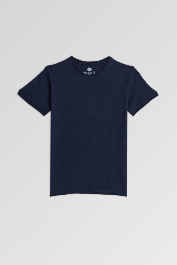 Cotton T-shirt Navy blue