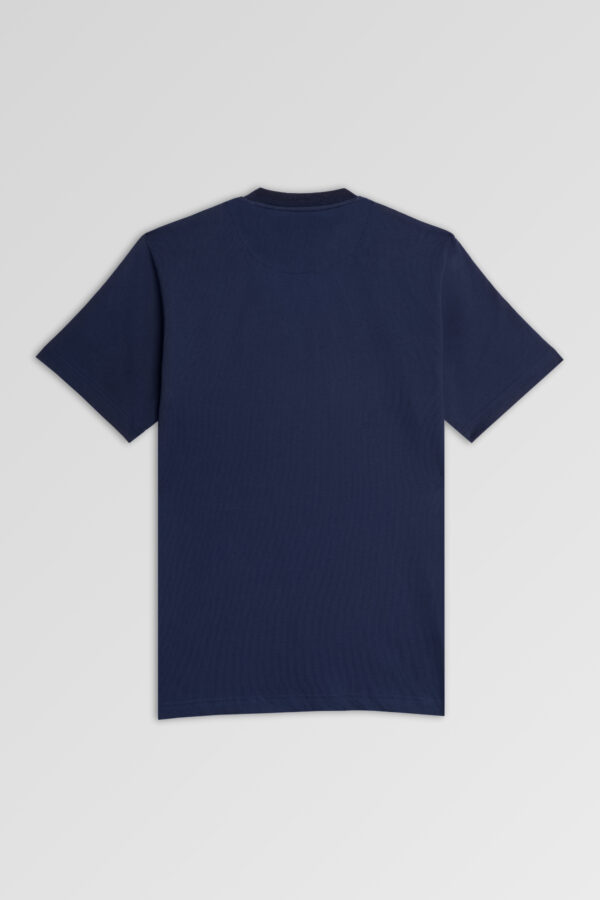 Cotton T-shirt  Navy Blue - Image 2