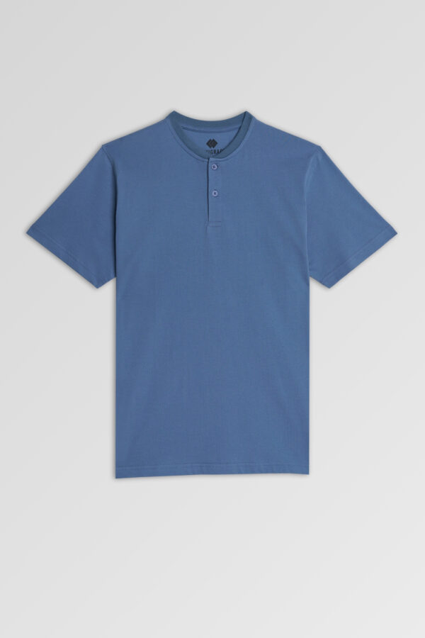 Cotton T-shirt sky blue