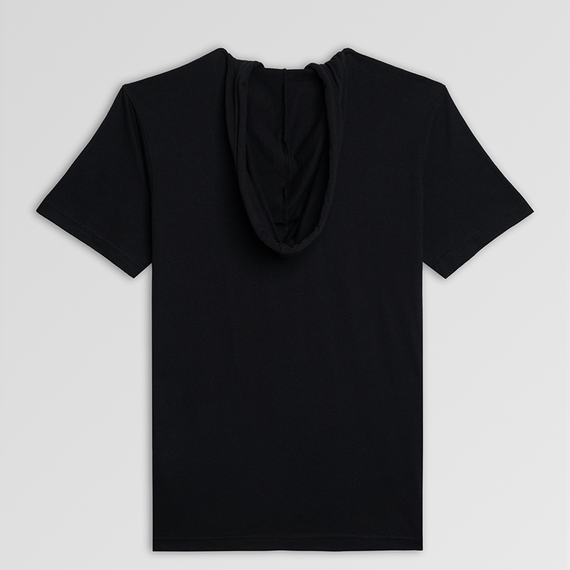 Men Hoodie Black - Image 3