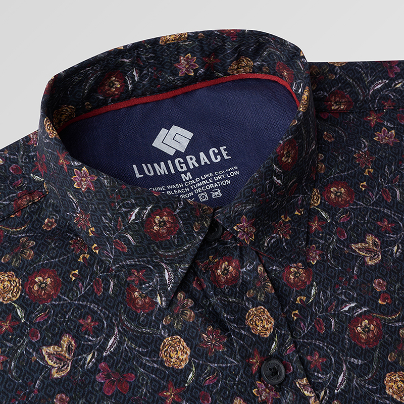 Men Casual Check Shirt H/S - Image 4