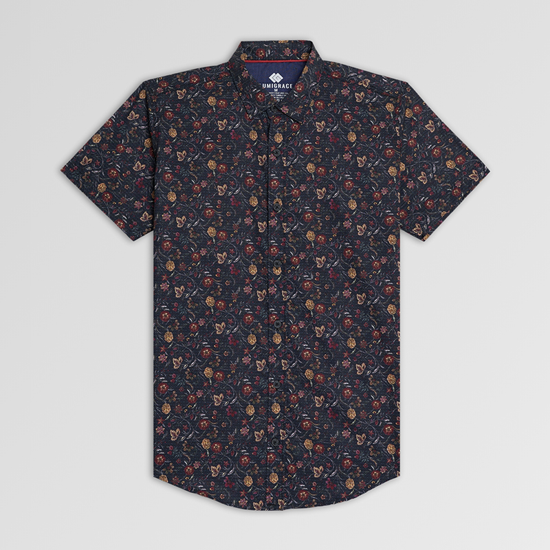 Men Casual Check Shirt H/S