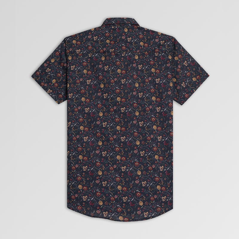 Men Casual Check Shirt H/S - Image 2