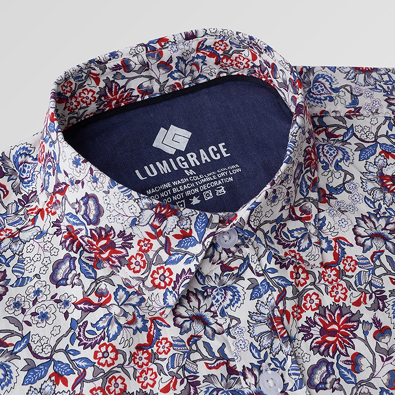 Men Casual Check Shirt H/S - Image 4