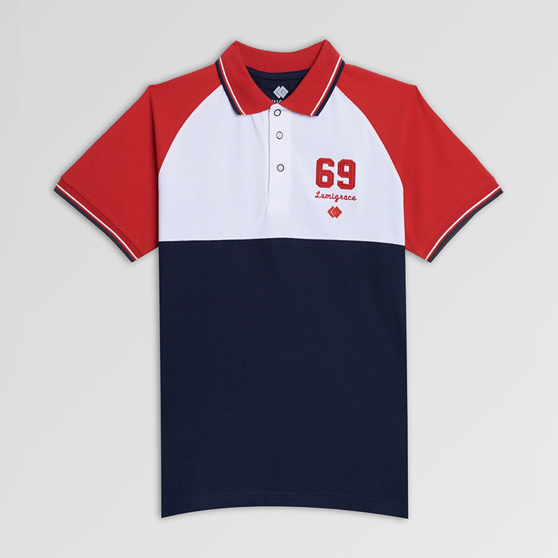Men Polo Shirt H/S Red