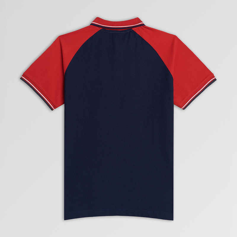 Men Polo Shirt H/S Red - Image 2
