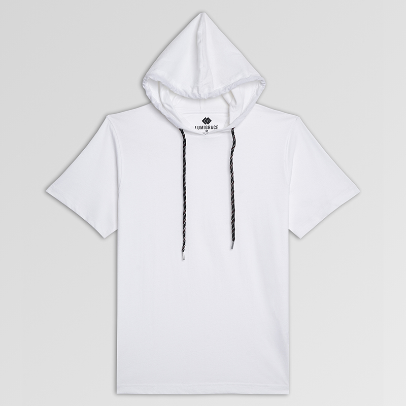 Men Hoodie White