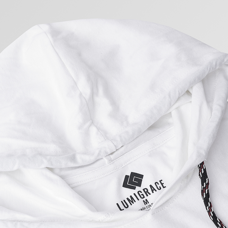 Men Hoodie White - Image 2